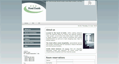 Desktop Screenshot of hotelzenith.net
